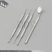 Dental Westcott Amalgam Composite Cavities Filling Instrument Restorative 4 Pcs