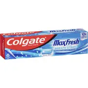 Colgate Max Fresh Toothpaste With Mini Breath Strips Cool Mint 115g