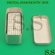 ENDODONTIC BOX LONG DENTAL LAB IMPLANT ORAL STAND AUTOCLAVE DISINFECTION