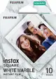 富士 Instax square SQ 方型拍立得底片 大理石 1盒10張 SQ1 SQ6 SQ20 SQ40 SP3【全館滿額再折】【APP下單跨店最高再享22%點數】