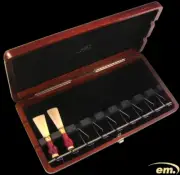 bassoon reed case for 9 reeds, spring mandrel