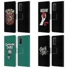 OFFICIAL GREEN DAY GRAPHICS LEATHER BOOK WALLET CASE COVER FOR SAMSUNG PHONES 2