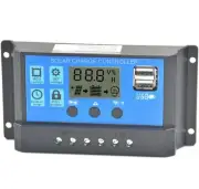 12V/24V Solar Panel Battery Regulator Charge Controller 10A-30A Auto Tracking