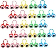 Milisten 100pcs Eyeball Finger Puppet Rings Portable for Imaginative Play Safe Eye Finger Puppets for Parties and