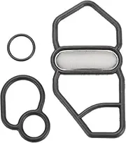 X AUTOHAUX 15825P08005/36172P08015/91319PR3000 Cylinder Head Gasket Kit Engine Valve Gasket Set for Honda Civic Integra NSX 1.4L 1.5L 1992-2001 Rubber No.15825P08005 Black Efficiency Seal