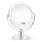 Magnifying Makeup Mirror Double Sided, 1X 10X Magnification Mirror, Table Top...
