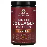 2 X Dr. Axe / Ancient Nutrition, Multi Collagen Protein, Chocolate, 10 oz (283.2