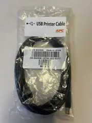APC USB 3.0 SS Type A Male to B Male Cable Printer Scanner 6 Feet Long new