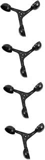 SUPVOX 4pcs Wind Speed Measurement Tool 3-Cup Anemometer Cup Air Flow Replacement Part