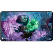 ULTRA PRO Magic the Gathering Commander Series Tinybones Trinket Thief Black Stitched Playmat