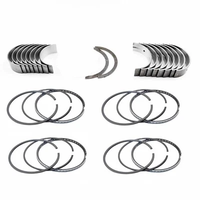 CONROD MAIN THRUST BEARING PISTON RING SET FOR TOYOTA 1KZ-TE Hiace Hilux Prado (for: Toyota)