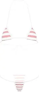[ABAFIP] Womens Micro Tanning Bikini Kawaiii Japanese Cute Anime Lingerie Set Tiny Bra Thong Panty Bottom Extreme Swimsuit