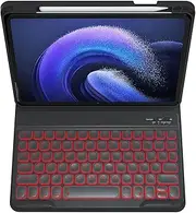 Smart Cover Case with Backlit Keyboard for Xiaomi Pad 5 / Xiaomi Pad 5 Pro (11-inch)