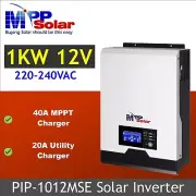 1000w 230v 12v MPP solar inverter 40A MPPT solar charger max pv 105v 1012MSE