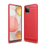 MCC Slim Samsung Galaxy A22 4G 2021 Carbon Fibre Soft Case Cover A225 [Red]