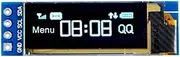 HiLetgo I2C OLED Display Module 0.91" IIC I2C Serial OLED LCD Display SSD1306 128x32 Blue I2C OLED Screen Driver DC 3.3V/5V AVR PIC STM32 Arduino