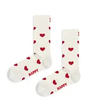 Happy Socks Heart Crew Socks