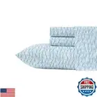 Tommy Bahama - King Sheet Set, Super Soft Cotton Percale Bedding with Matchin