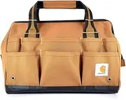 Carhartt Gear B0000351 14-Inch 25 Pocket Heavyweight Tool Bag - One Size Fits All - Carhartt Brown