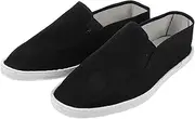 [BRIGHTFUFU] Martial Arts Tai Chi Cloth Shoes Taichi Training Shoes Cloth Martial Art Shoes Kung Fu Shoes China Traditional Shoes Classic Taichi Shoes Thousand Layers of Bottom Black