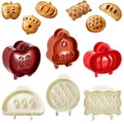 Mini Hand Pie Molds for Baking - 6 Pcs Dough Presser Pocket Pie Molds - One P...
