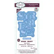 Creative Expressions Big Bold Words Surprise Die & Stamp Set