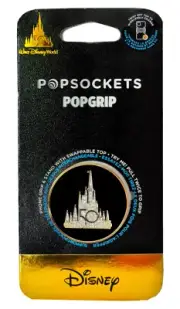 PopSockets Luxe Disney 50th Cinderella Castle Enamel Metal Swarovski Popsocket