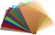 Generic Gel Filters for Strobe Flash and Led Lights 9pcs Gel Light Filters Set Creative Design Sturdy Scratch-Proof