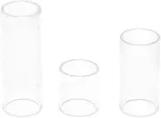 LuDa 1 Set of Glass Guitar Slide Guitar Finger Sliders