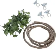 ULTECHNOVO Animal Fake Plant Toys DIY Reptile Decor Flexible Vines for Reptiles Reptile Climbing Decor Reptile Vine Reptilians Rattan Strip Jungle Vines Gecko Decorate Climbing Vine to Climb