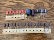 Denon DP-55L DP-72L Speed Repair Kit Capacitors Turntable Recap Set