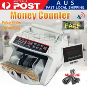 Bill Counter Money Cash Counter Machine Notes Counting Machine Automatic AU Plug