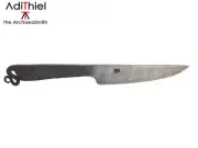 K_03a Damascus Steel Scale Tang KNIFE