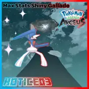 Pokemon Legends: Arceus Shiny Gallade Max Stats