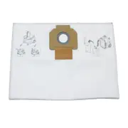 Makita Vacuum Cleaner Accessary Fleece Filter - 5 Pack