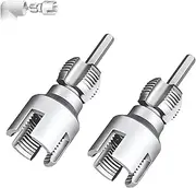 Pipe Thread Cutting Tool, Integrated Internal & External Pipe Threading Tool, PvcPipe Threader Kit, Rethreading Maker Tools Kit (2-1/2")