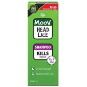 Moov Head Lice Shampoo 200Ml - Lice/Nits