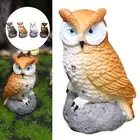 Charming Owl Landscape Garden Decoration for Fairy Gardens and Bonsai Trees