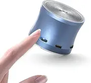 EWA A109mini - Small Portable Bluetooth Speaker, Powerful Sound with Bass, Supports TF Card and Selfies, Perfect Mini Speaker for Travel, Home, Hiking etc. (Blue)