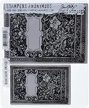 Stampers Anonymous Tim Holtz Cling Rubber Stamp Set, Book Covers