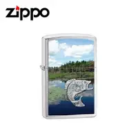 在飛比找樂天市場購物網優惠-ZIPPO 打火機 湖中之魚徽章 29408