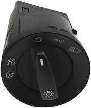 RHVRUMPAC Fit for Skoda Fabia Octavia Combi Octavia 1U2 Combi 1U5 Roomster Praktik 5J Superb 3U4 Headlight Fog Lamp Switch Knob 5JD941531
