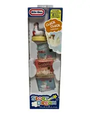 New Little Tikes Story Dream Machine Cluck Cluck Collection 3 Story Cartridges
