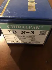 Brand New Daicel Chiral HPLC Column CHIRALPAK IB N-3 250mm x 4.6mm 5um