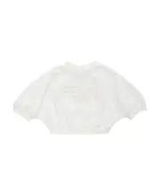Fendi Kids 3D Logo Crewneck Sweatshirt 8Y,10Y White