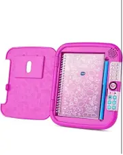 New VTech Kidi Secret Notebook Pink Record Voice 10 Songs Number Game Kids Girls