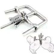 Unisex Handcuffs Stainless Steel Wrist Ankle Restraint Chain Lock Roleplay