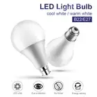 Bulb Light Bayonet Screw LED E27/B22 Lamp Cool/Warm White Indoor Home 6X/10X