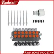 Findmall 7 Spool Hydraulic Acting Control Valve 11 GPM +Conversion Plug