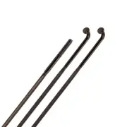 Zipp CX-Ray Black J-Bend TCS Spokes, CX-Ray J-Bend, Black, Length: 256, 3pcs
